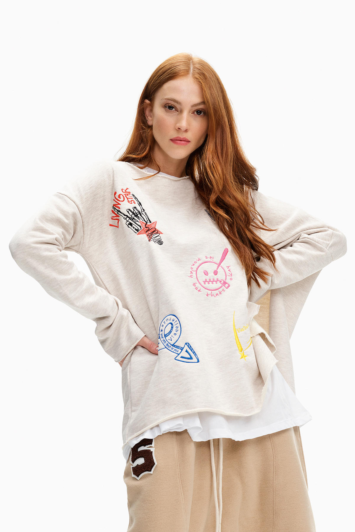 Antracite Sw-shirt 14085