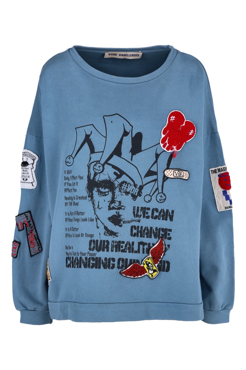 G. Melange Sw-shirt Suita