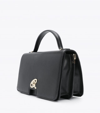 HAND/SHOULDER BAG WITH LID AND HANDLE (L24xW10xH14.5 drop 7.5cm) 