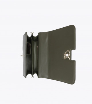 HAND/SHOULDER BAG WITH LID AND HANDLE (L24xW10xH14.5 drop 7.5cm) 