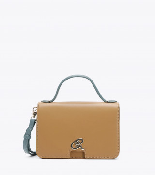 HAND/SHOULDER BAG WITH LID AND HANDLE (L24xW10xH14.5 drop 7.5cm) 