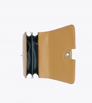 HAND/SHOULDER BAG WITH LID AND HANDLE (L24xW10xH14.5 drop 7.5cm) 