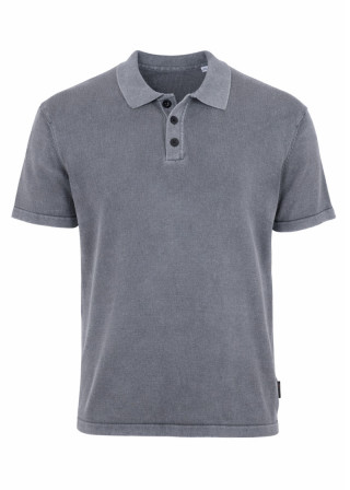 Knit Polo-Shirt 