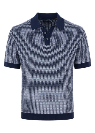 Knit Polo-Shirt 