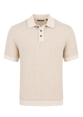 Knit Polo-Shirt 