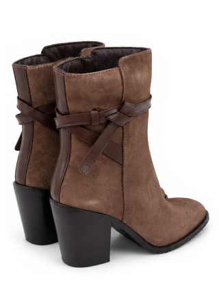 Women's Leather Ankle Boot 