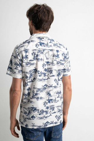 Men Shirt Short Sleeve AOP 