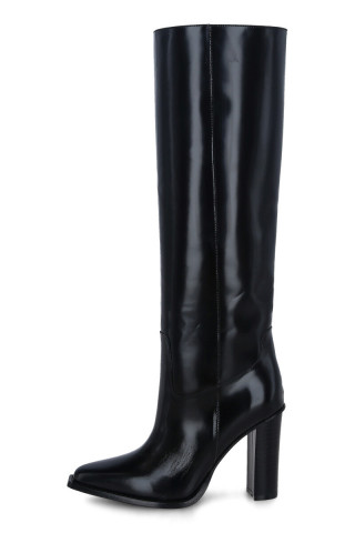 Woman Leather Long Boots 