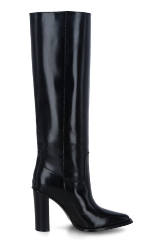 Woman Leather Long Boots 