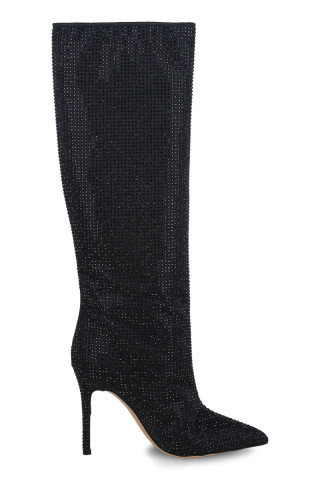 Woman Satin Long Boots 