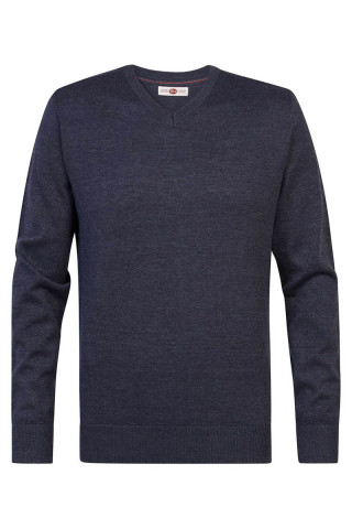 Men Knitwear V-Neck Basic 