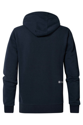 Men Sweater Hooded Print 