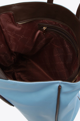 AMELIA NYLON HANDBAG NYLON FABRIC REMOVABLE LONG STRAP 