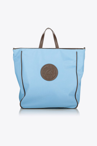 AMELIA NYLON HANDBAG NYLON FABRIC REMOVABLE LONG STRAP 