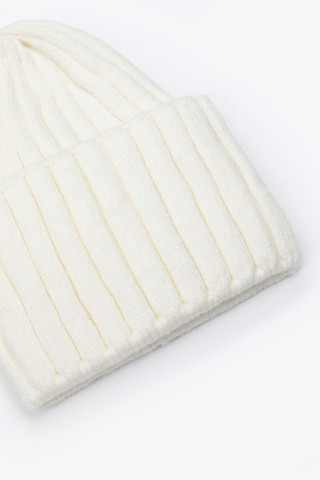 KNITTED CAP PLAIN COLOR LUREX 