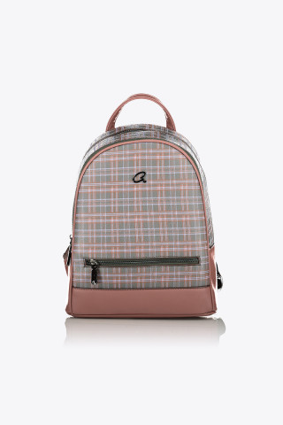 CHECK PLAID BACKPACK ZIPPERS 