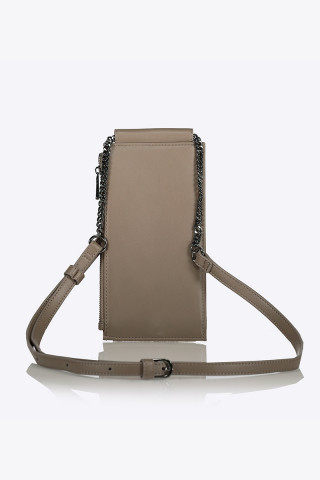 DREAMWORLD MONOGRAM PHONE BAG WITH ZIPPER POCKET 