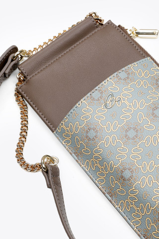 KALEIDOSCOPE PHONE BAG WITH ZIPPER POCKET 