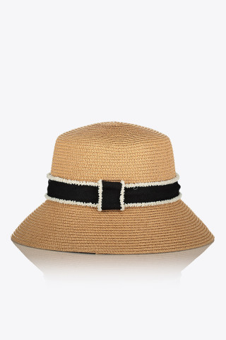 HAT WITH RIBBON 