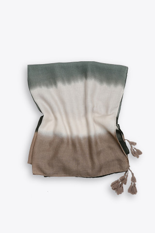 SCARF TYE DYE TASSELS 