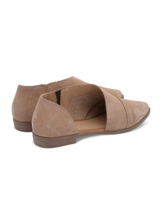 LADIES LEATHER SLIPPER 