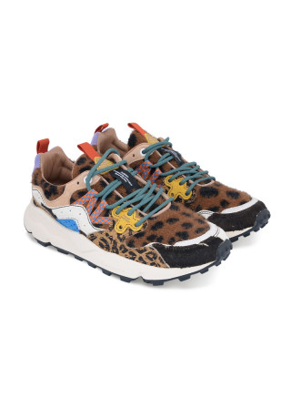 YAMANO 3 UNI SUEDE/PONY HAIR/FL 