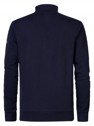 Men Sweater Collar Zip 