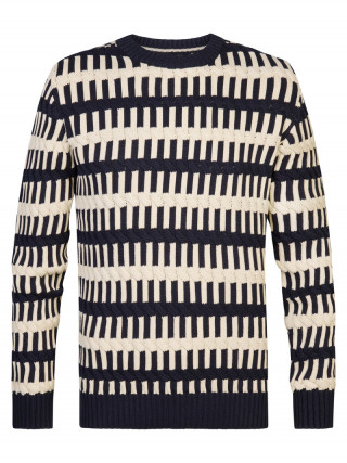 Men Knitwear Round Neck Basic 