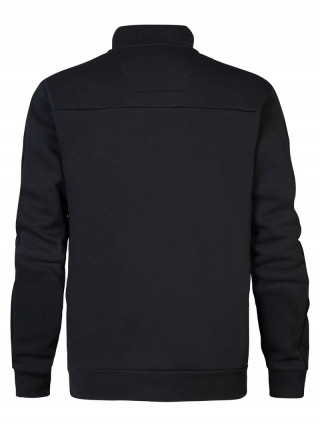 Men Sweater Collar Zip 