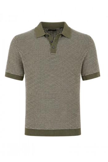 Knit Polo-Shirt 