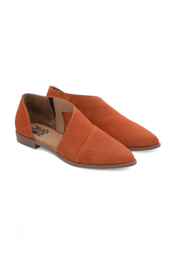 LADIES LEATHER SLIPPER 