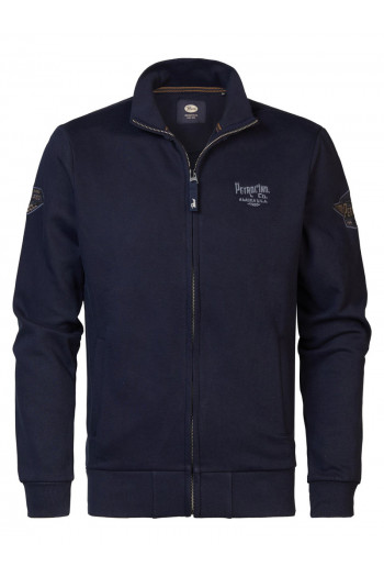 Men Sweater Collar Zip 