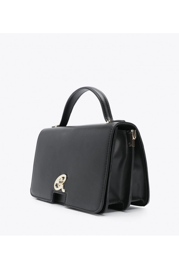 HAND/SHOULDER BAG WITH LID AND HANDLE (L24xW10xH14.5 drop 7.5cm) 