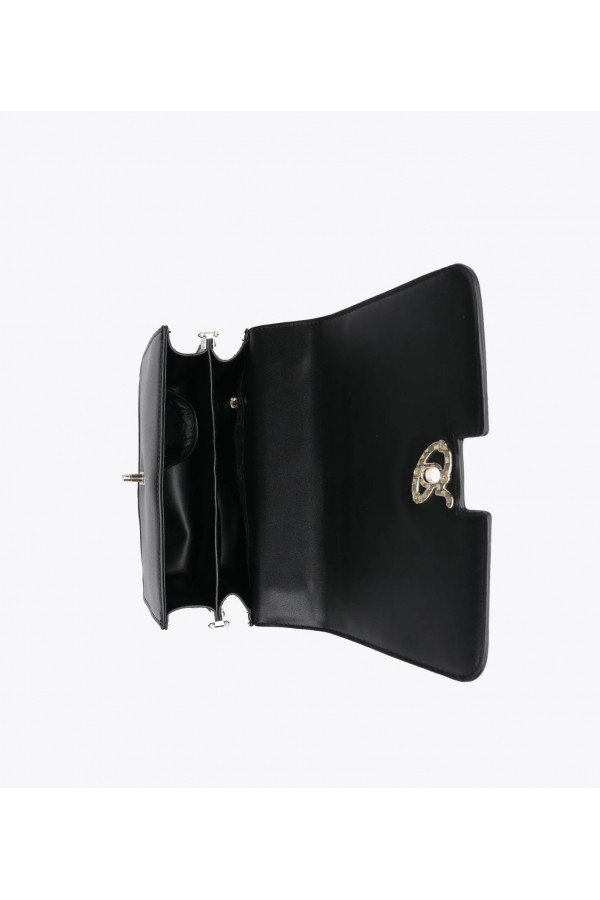 HAND/SHOULDER BAG WITH LID AND HANDLE (L24xW10xH14.5 drop 7.5cm) 