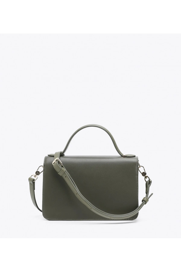 HAND/SHOULDER BAG WITH LID AND HANDLE (L24xW10xH14.5 drop 7.5cm) 