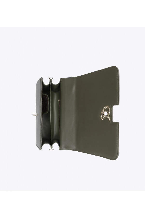 HAND/SHOULDER BAG WITH LID AND HANDLE (L24xW10xH14.5 drop 7.5cm) 