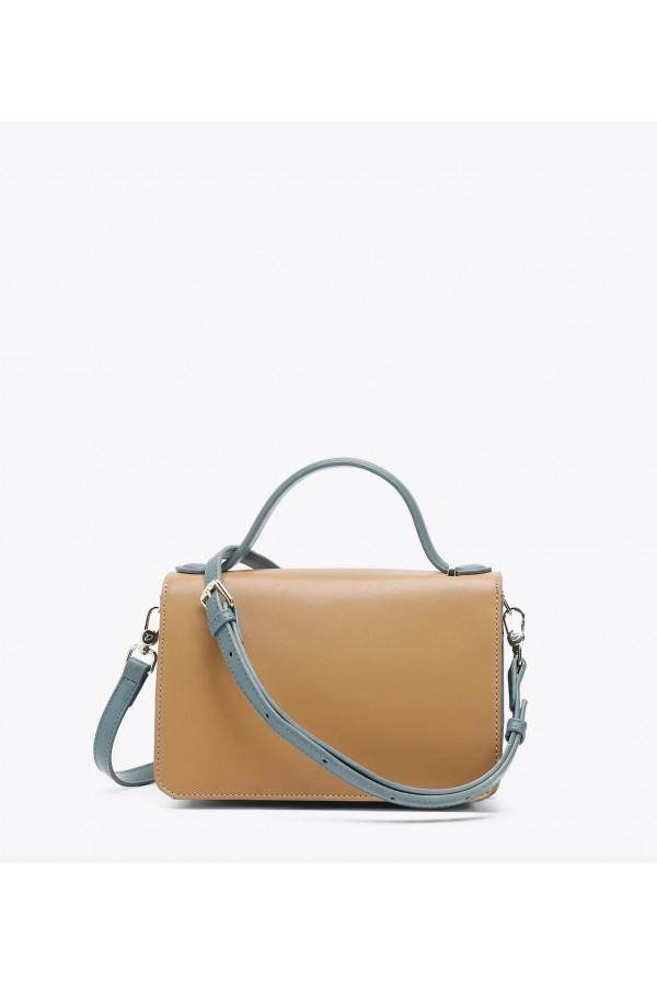 HAND/SHOULDER BAG WITH LID AND HANDLE (L24xW10xH14.5 drop 7.5cm) 