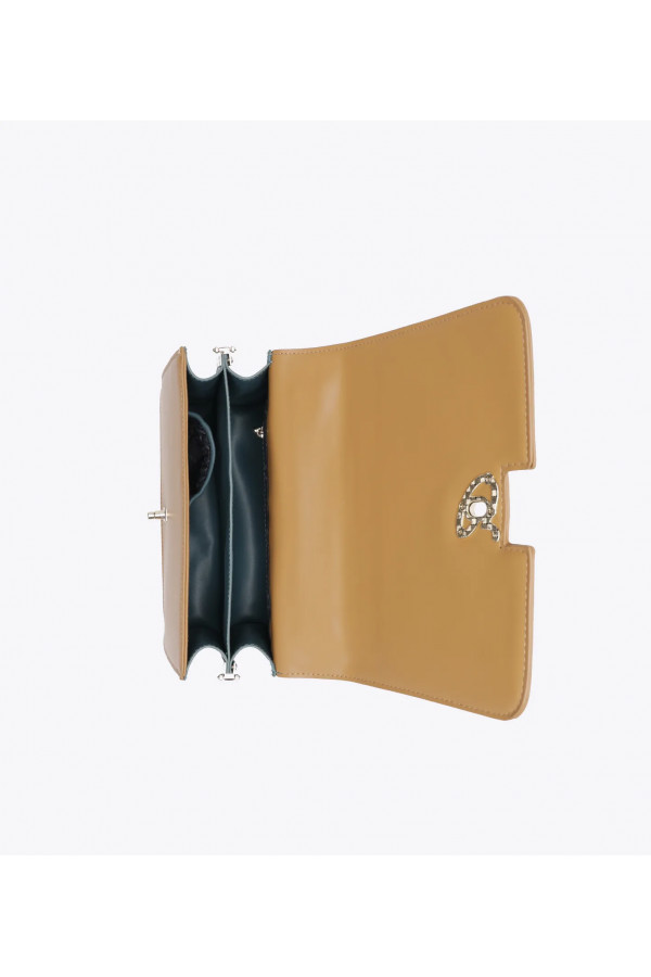 HAND/SHOULDER BAG WITH LID AND HANDLE (L24xW10xH14.5 drop 7.5cm) 