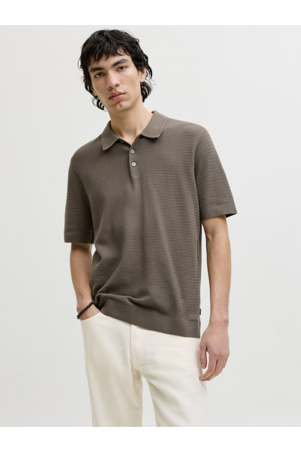 Knit Polo-Shirt 