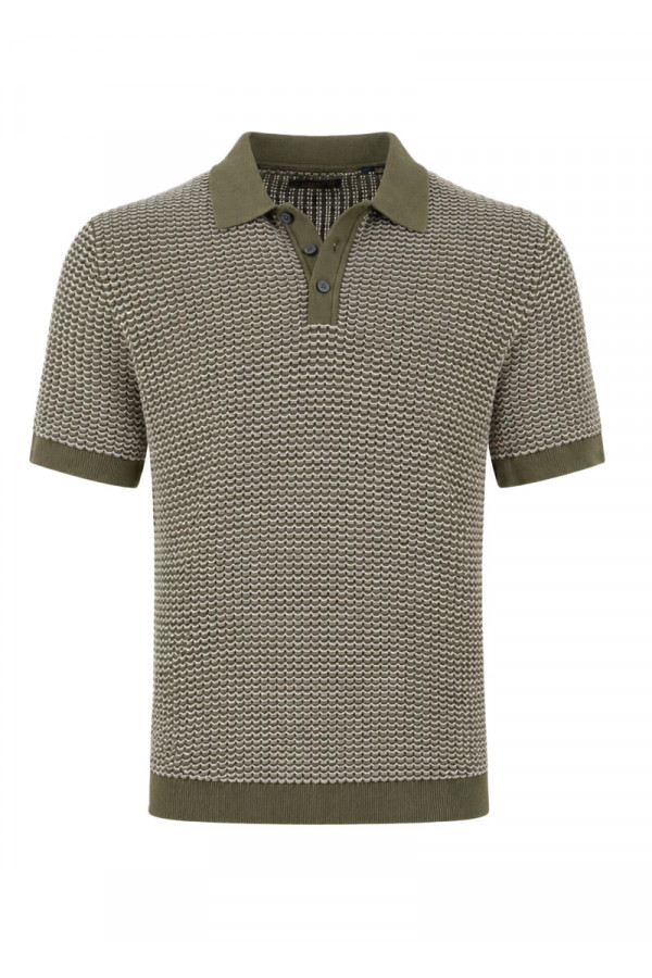 Knit Polo-Shirt 