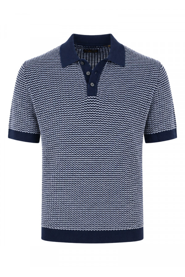Knit Polo-Shirt 