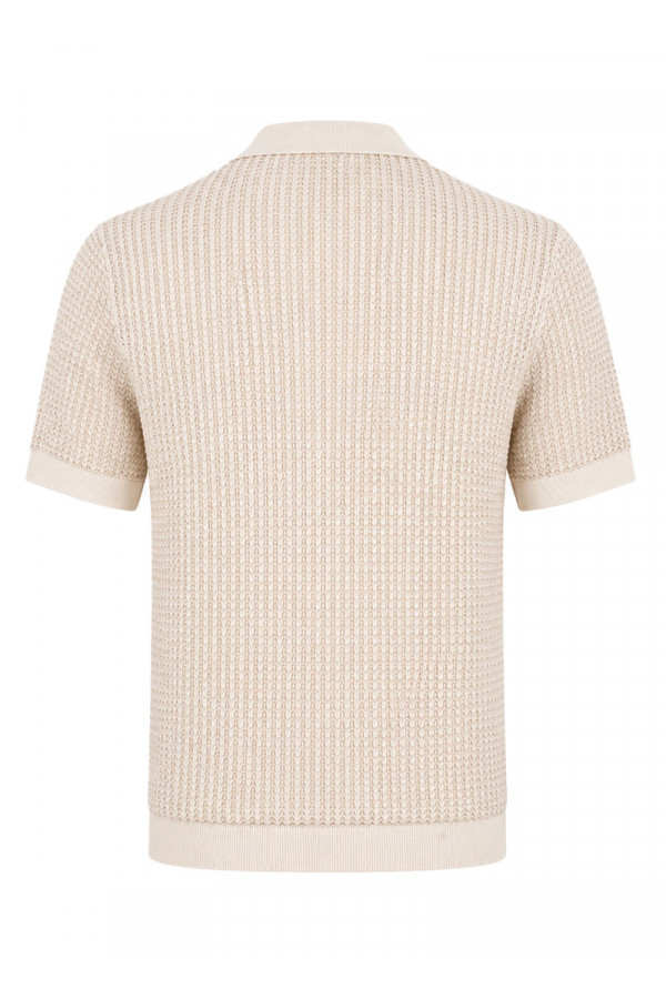 Knit Polo-Shirt 
