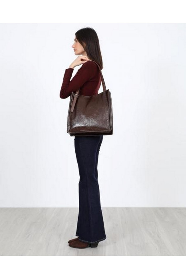 SHOULDER BAG   (35.5X34X12.5) 