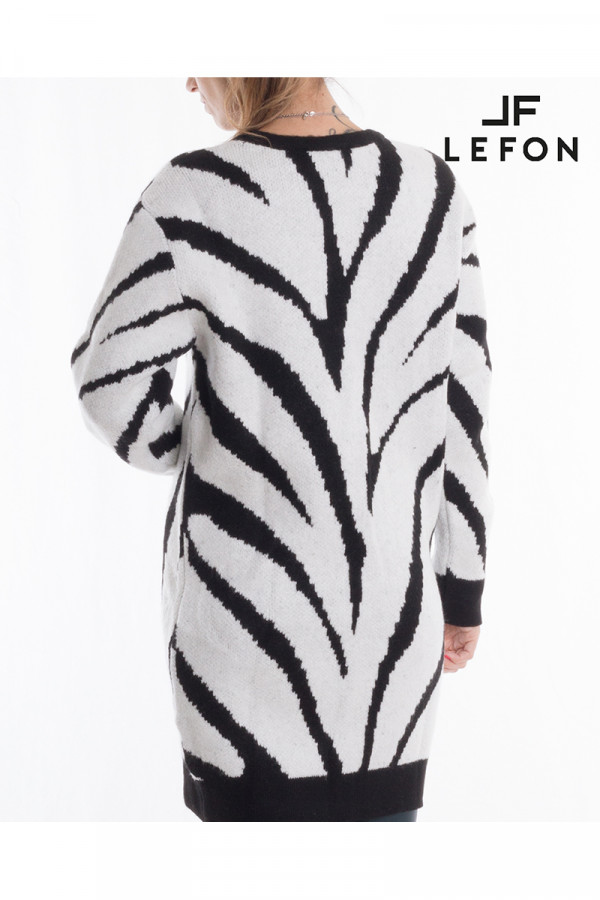 110206 JACQUARD KNIT DRESS 