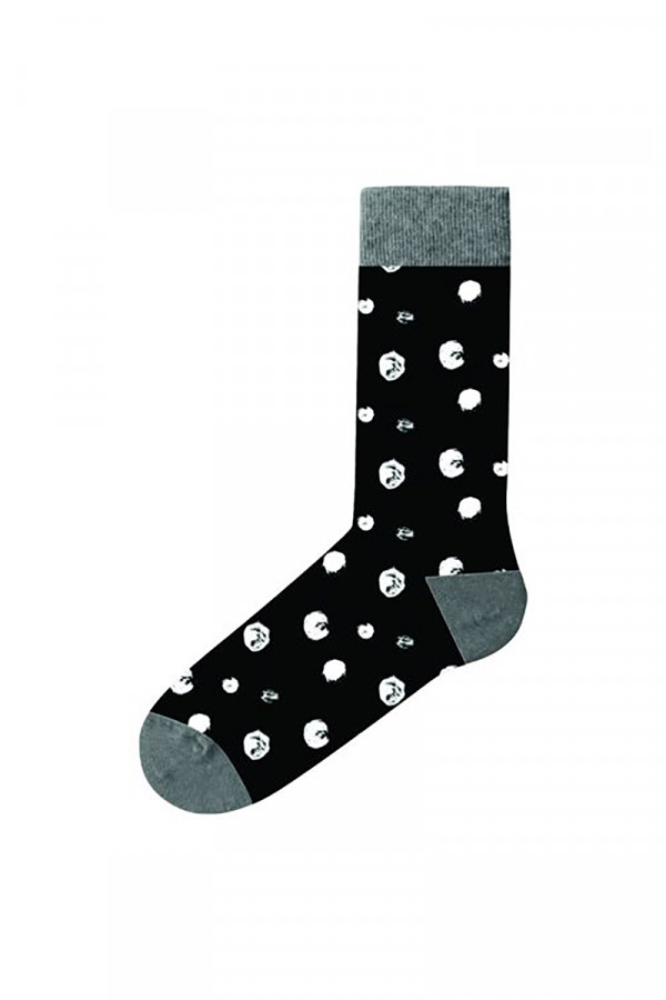WOMEN BLACK&WHITE LONG SOCKS 