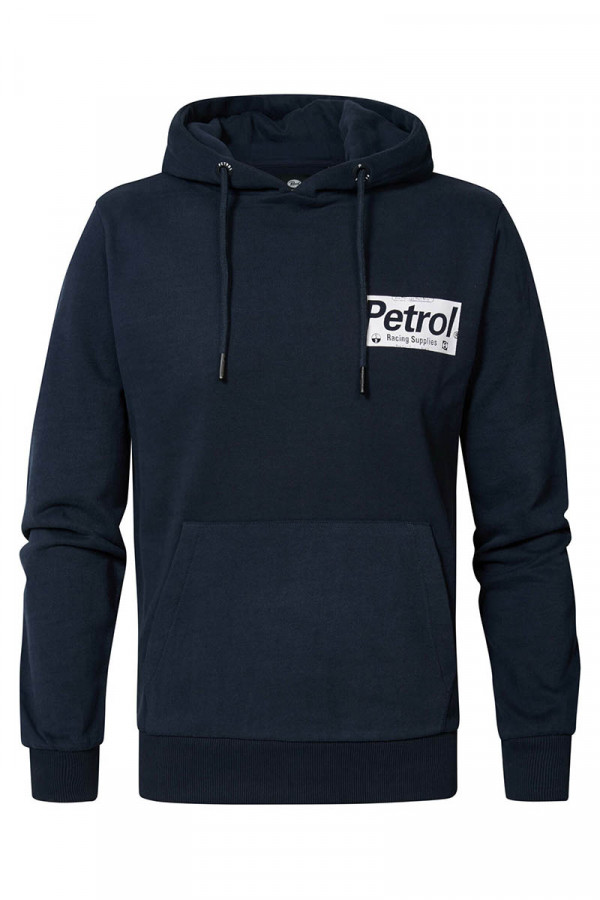 Men Sweater Hooded Print 