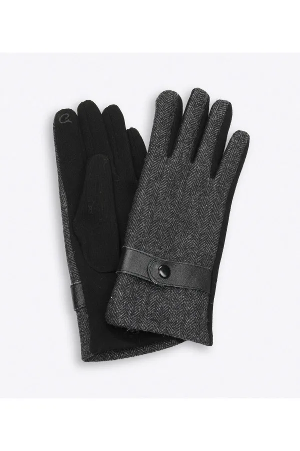 GLOVES WITH STRAP 