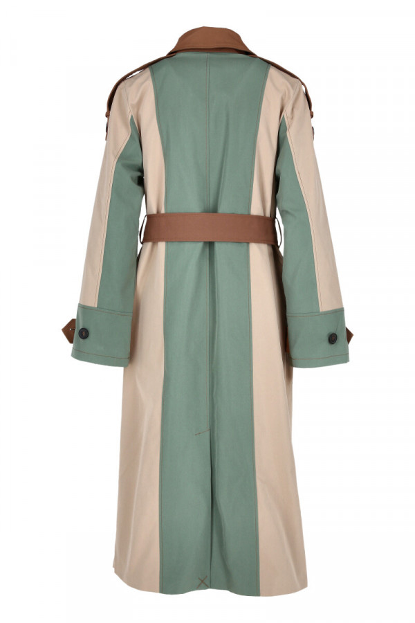 BYASTO MIX TRENCH COAT - 
