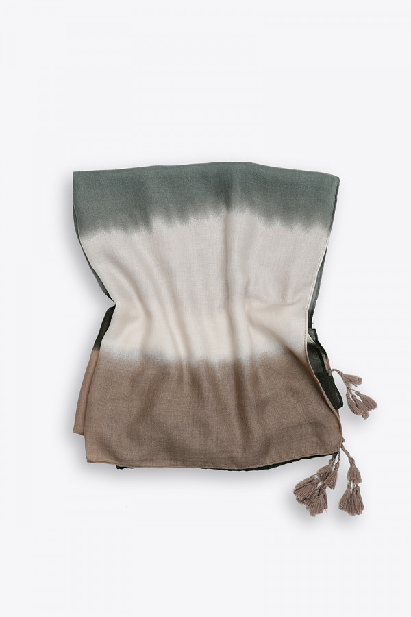 SCARF TYE DYE TASSELS 