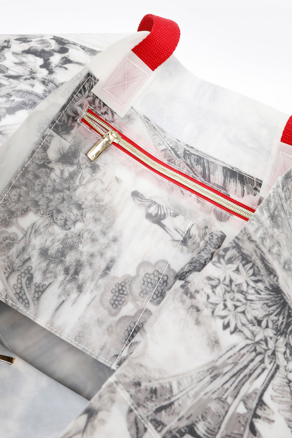 TROPICAL FOG PLASTIC BEACH BAG GRACE 